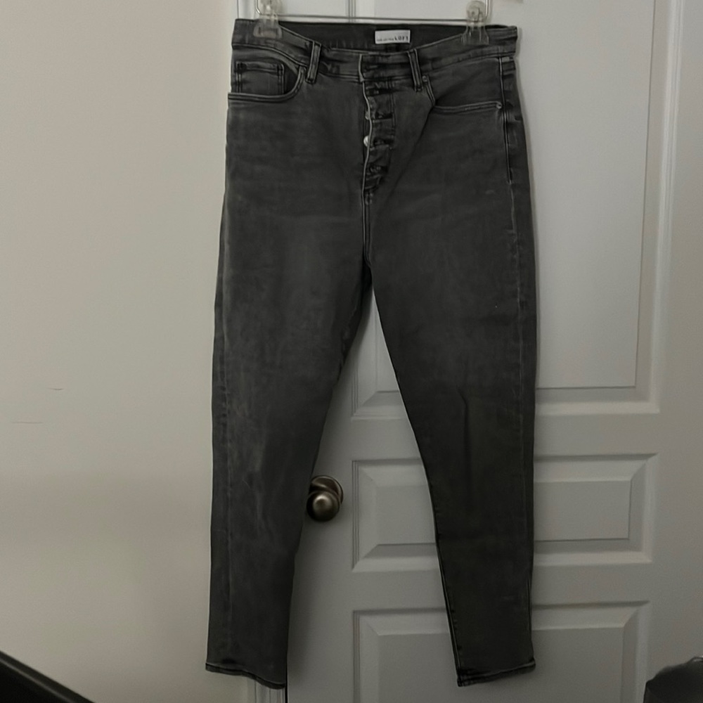 Loft Curvy High Rise jeans